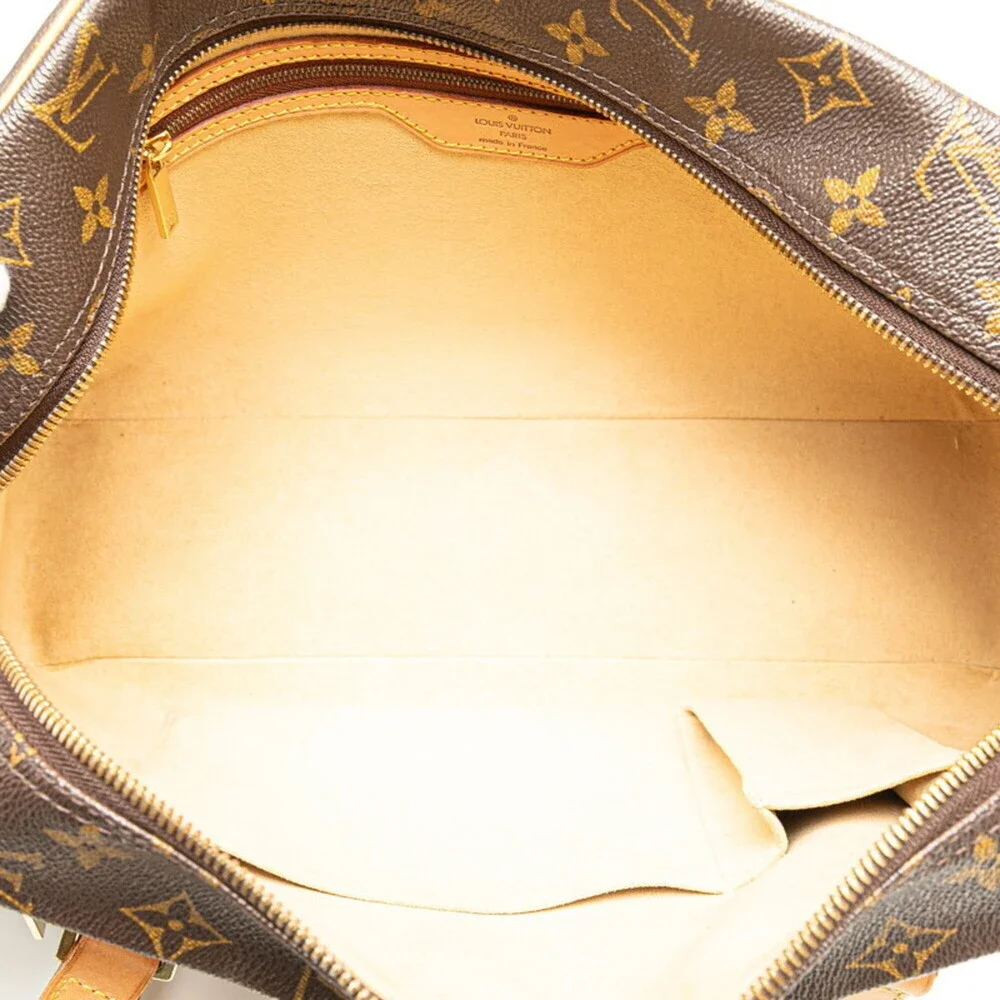 LOUIS VUITTON Brown Monogram Leather Shoulder Bag - Picture 9 of 12